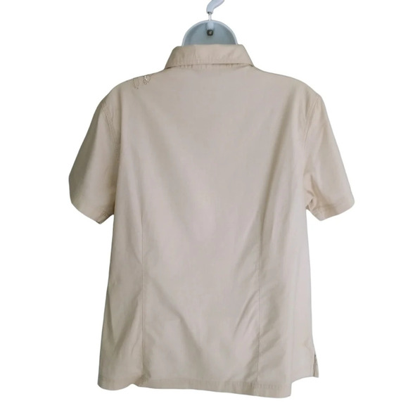 Vintage Cotton Ginny Cotton Blouse with Embroidery  Cream S - Picture 6 of 9